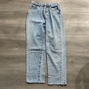 Pacsun High Rise Straight Jeans